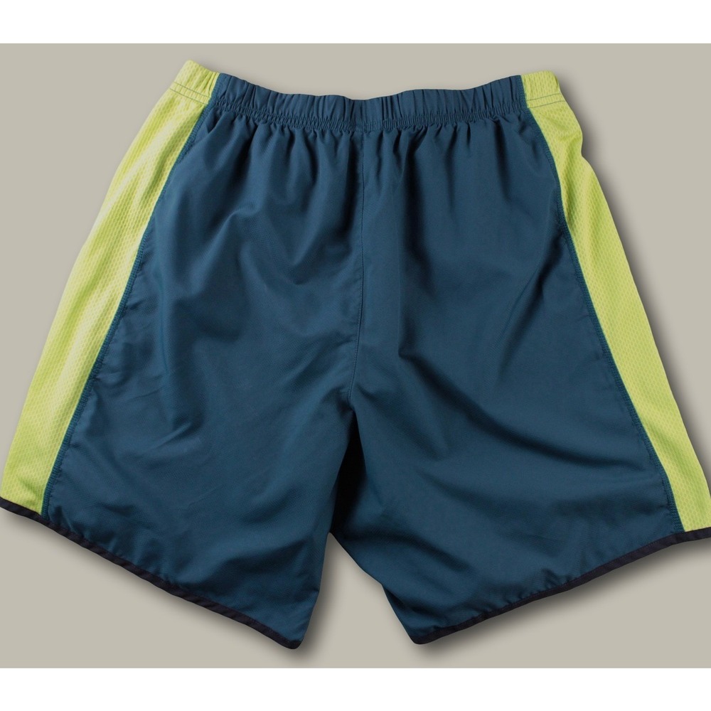 Patagonia Men's Strider Running Shorts 7" Inseam Lined Teal Blue Lime Green S - Picture 4 of 6